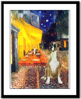 mona lisa and boxer