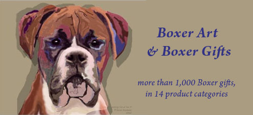boxer art and boxer gifts